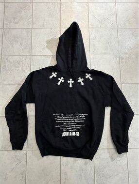Popular Poison black graphic hoodie